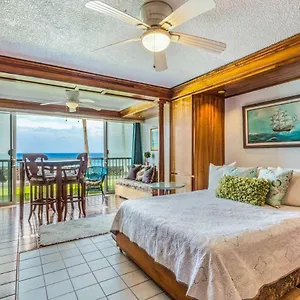  Apartment Waterfront Studio Kona Magic Sands